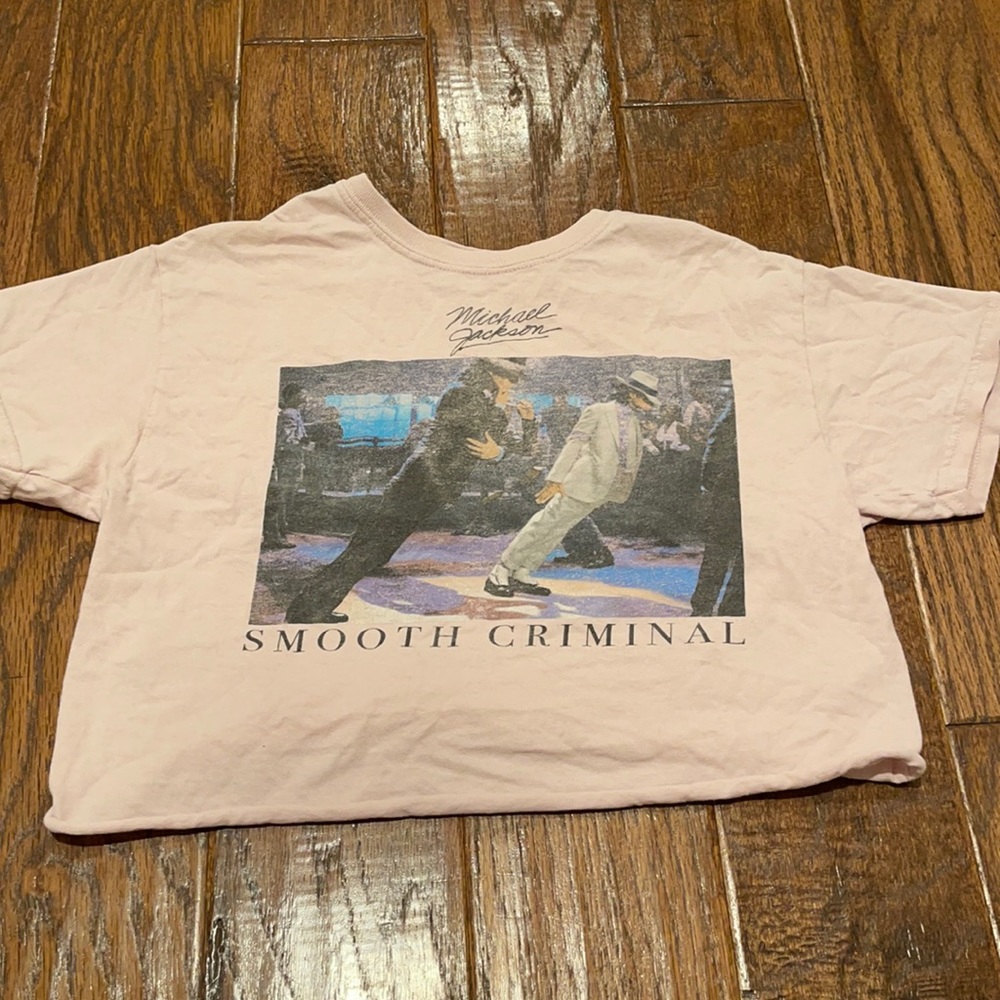 MICHAEL JACKSON TEE SHIRT/ DISTRESSED